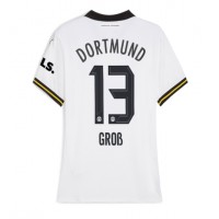 Borussia Dortmund Pascal Gross #13 3rd trikot Frauen 2024-25 Kurzarm